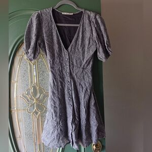 A&F Floral Buttondown Dress